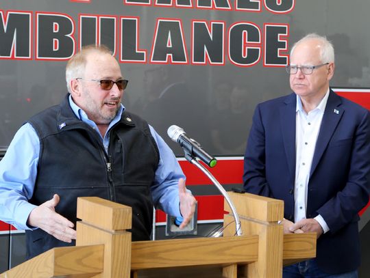 Walz signs ambulance bill