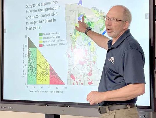 Warming lakes put pressure on cold-water fish