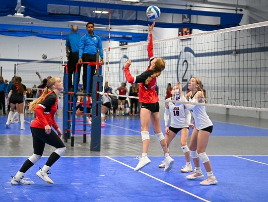 Wolves win twice at showcase