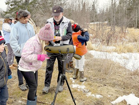 YOUNG NATURALISTS OF ALL AGES OUT AND REPORTING