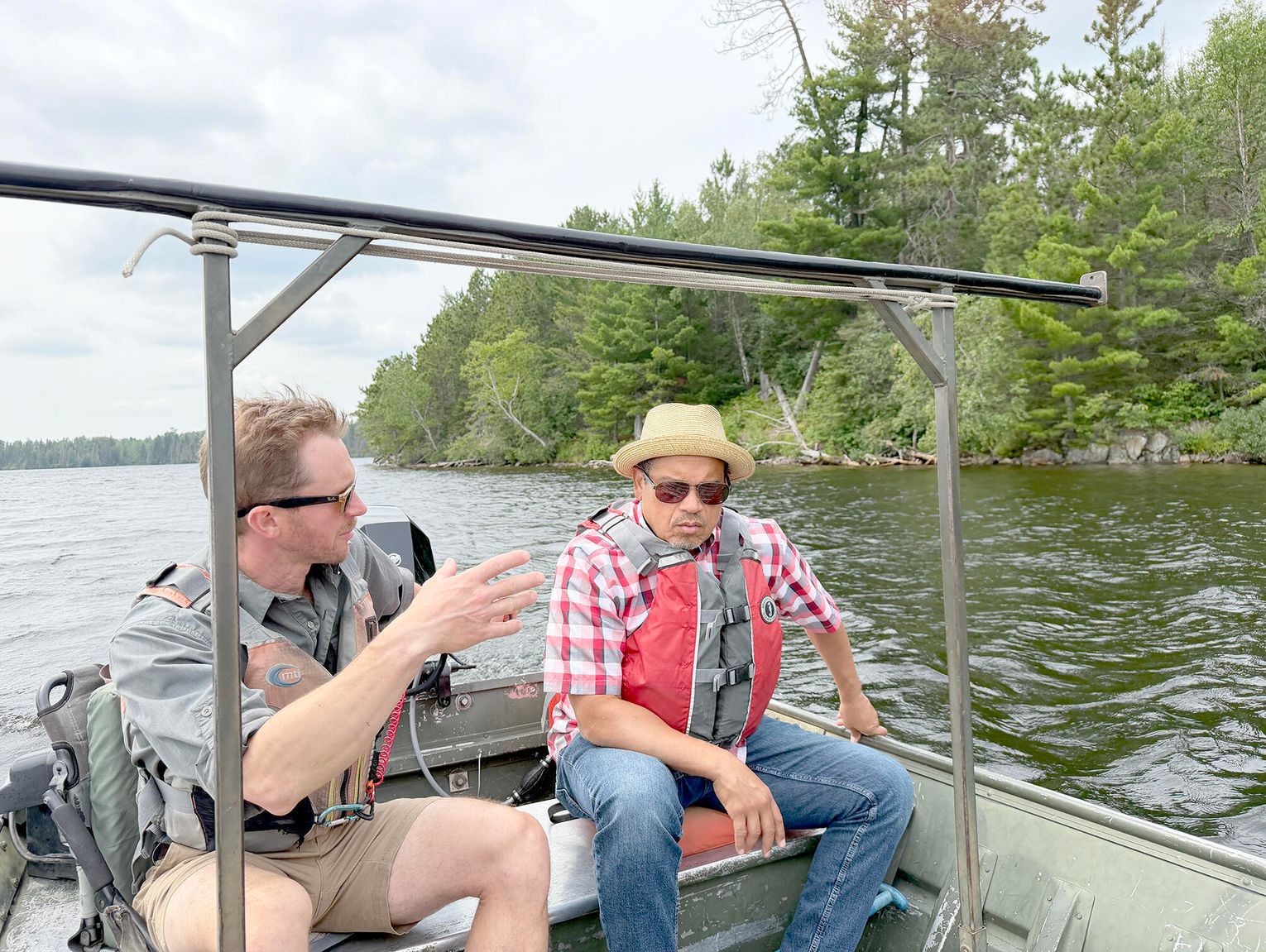 Ellison visits Ely for conversations on wildfire impacts