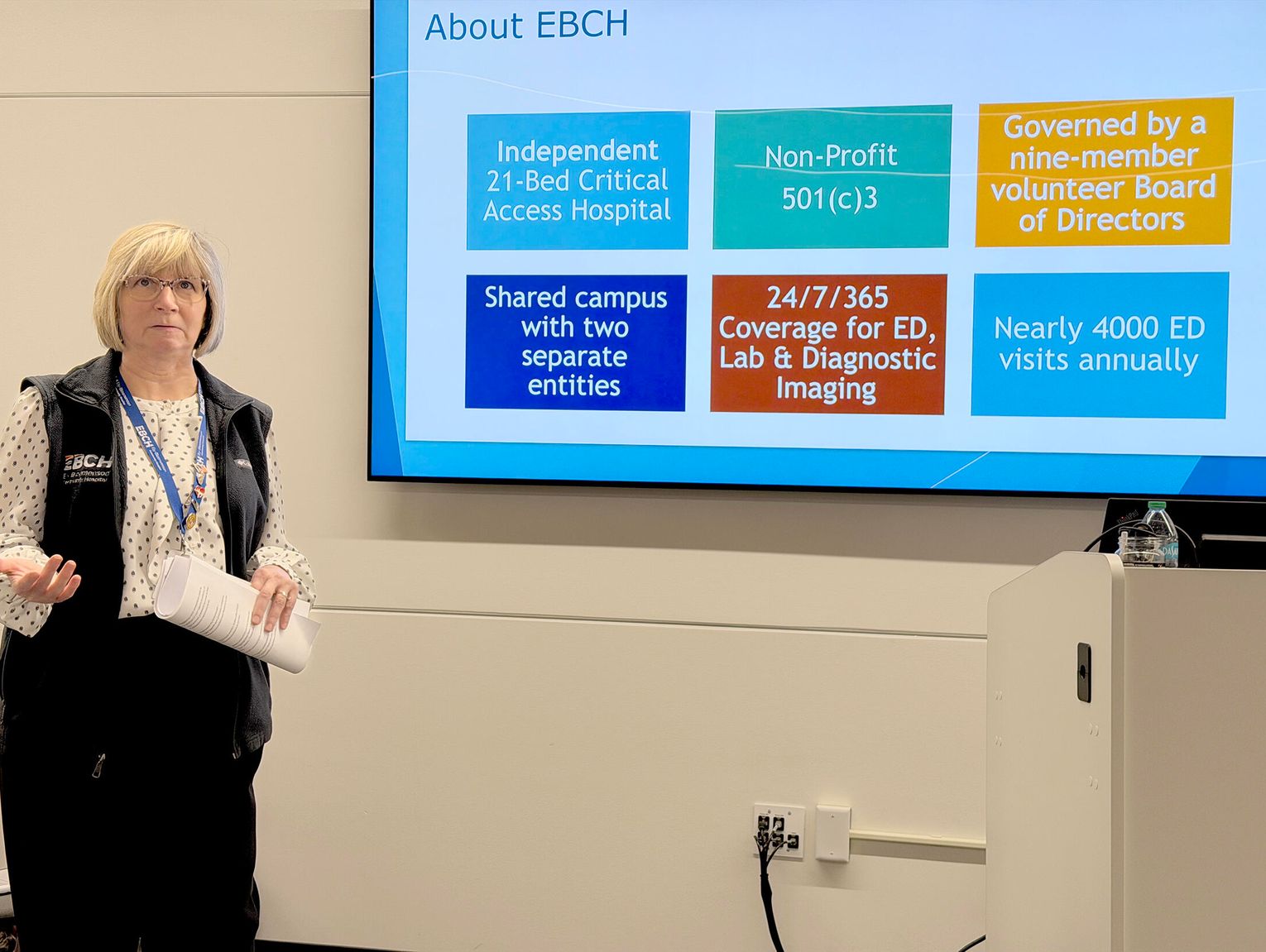 Mental health, dental services and specialty care come out of EBCH community survey