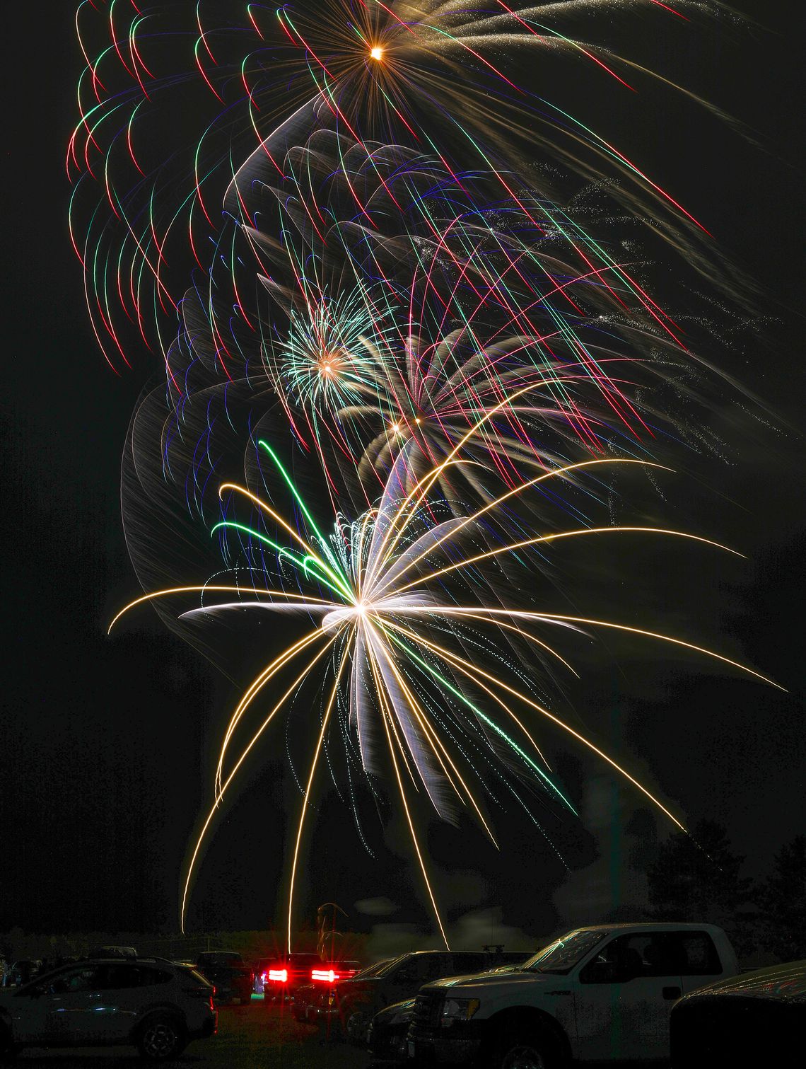 Another fine fireworks show during the 2024 Peter Mitchell Days celebration