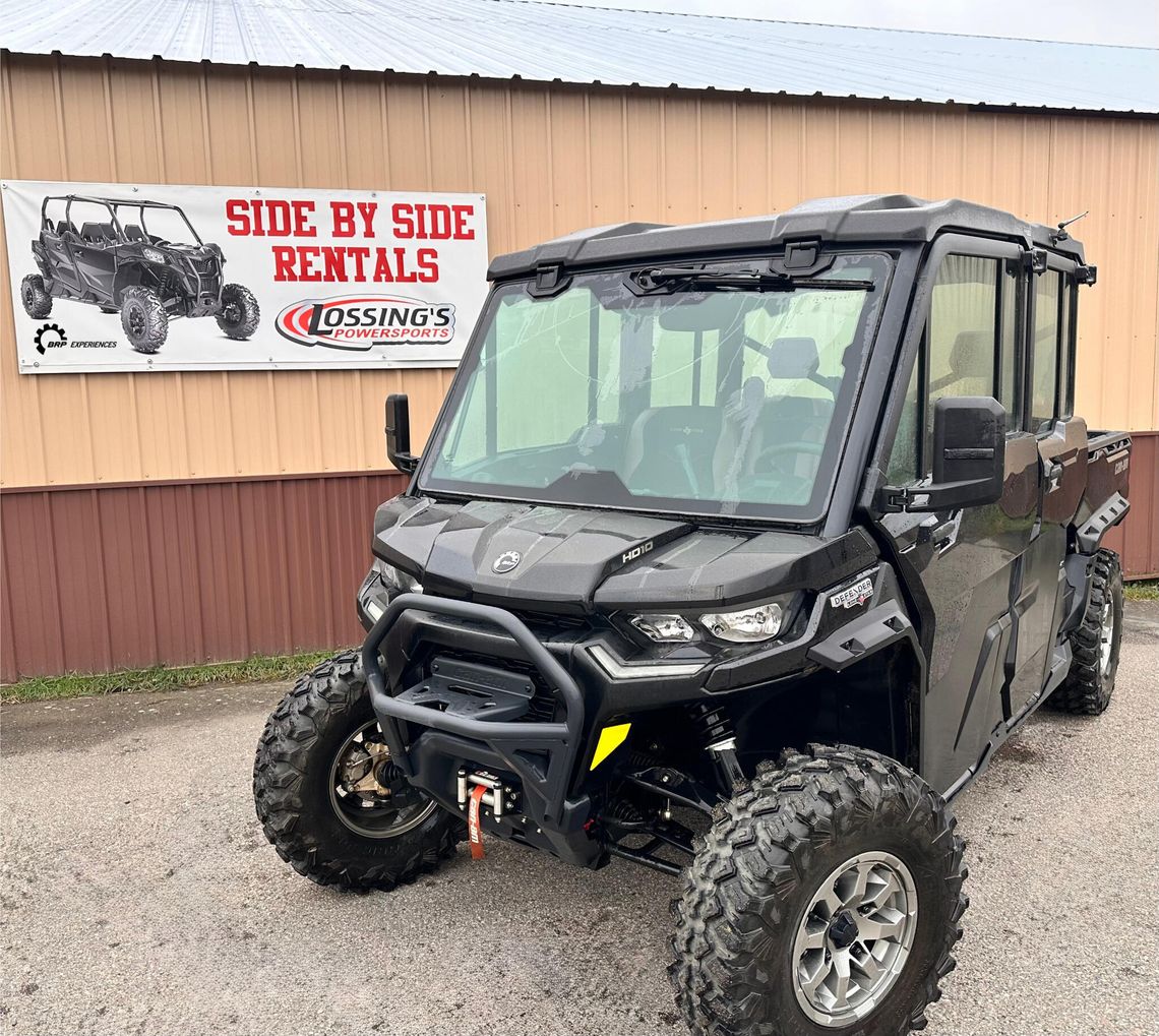 BRP dealership Lossing’s Power Sports rents Can-Am Defenders to Forest Service BRP dealership Lossing’s Power Sports rents Can-Am Defenders to Forest Service