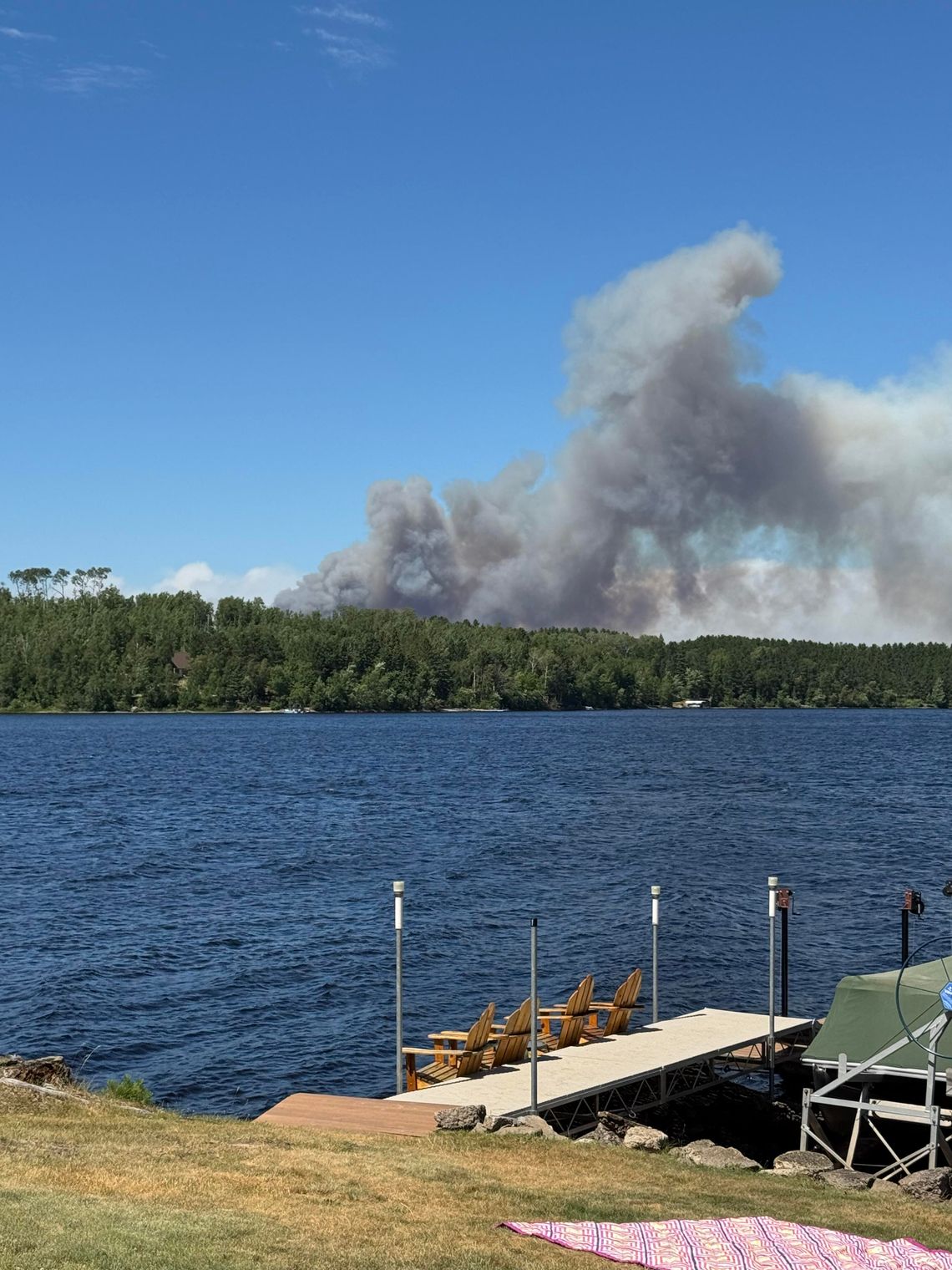 Cloquet Line evacuation