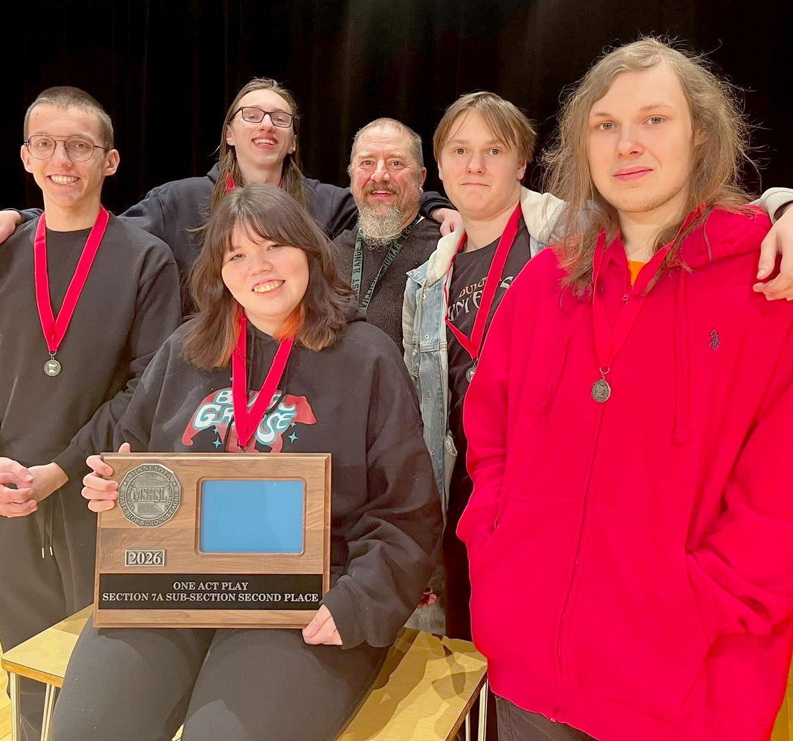 Congratulations to the Northeast Range one-act students who placed second at sub-sections