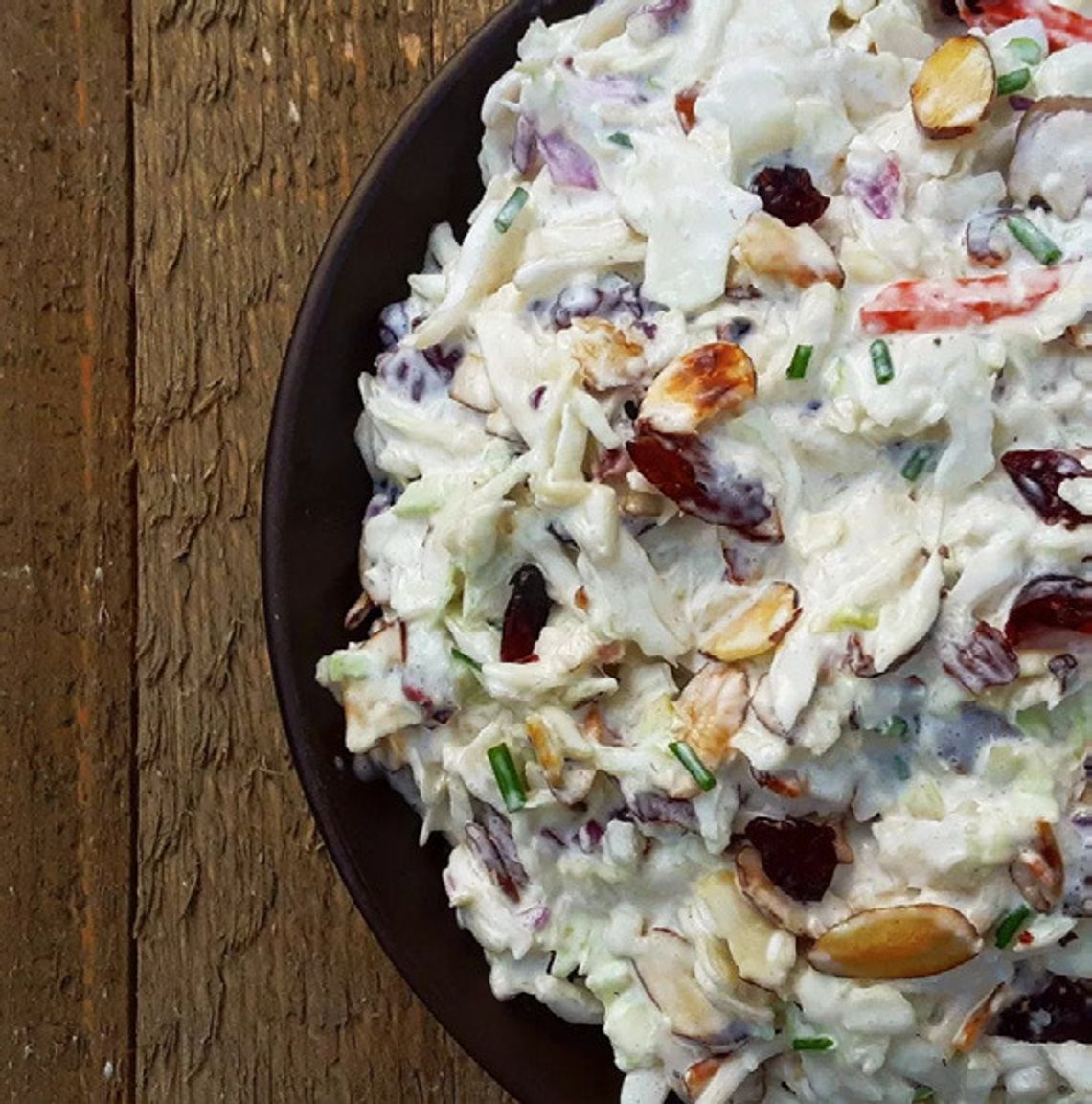 CRANBERRY ALMOND COLESLAW