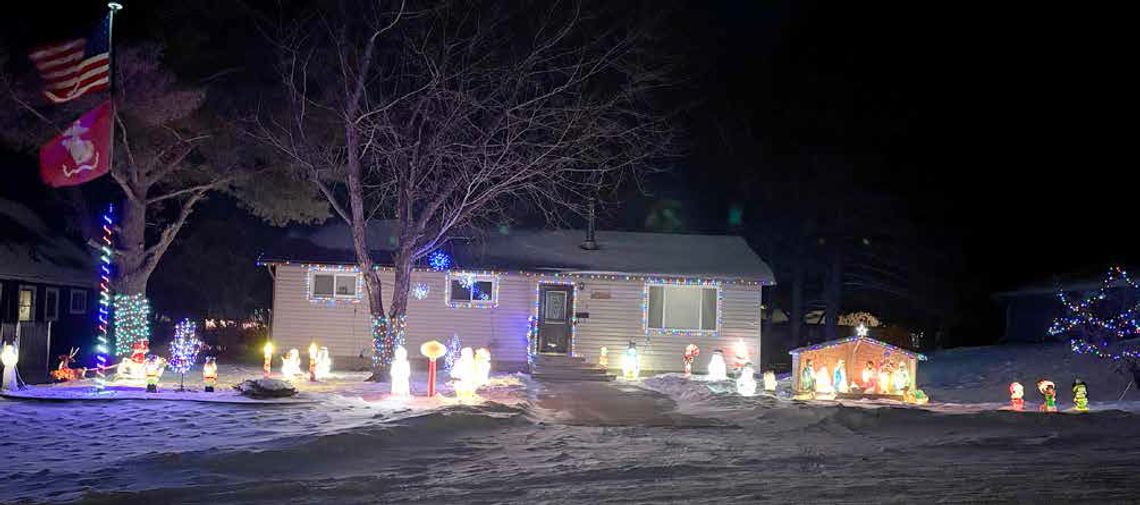 Ely Community Center winners of Holiday Lights Contest