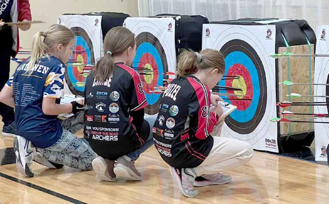 End of Road Archers compete in Grand Rapids