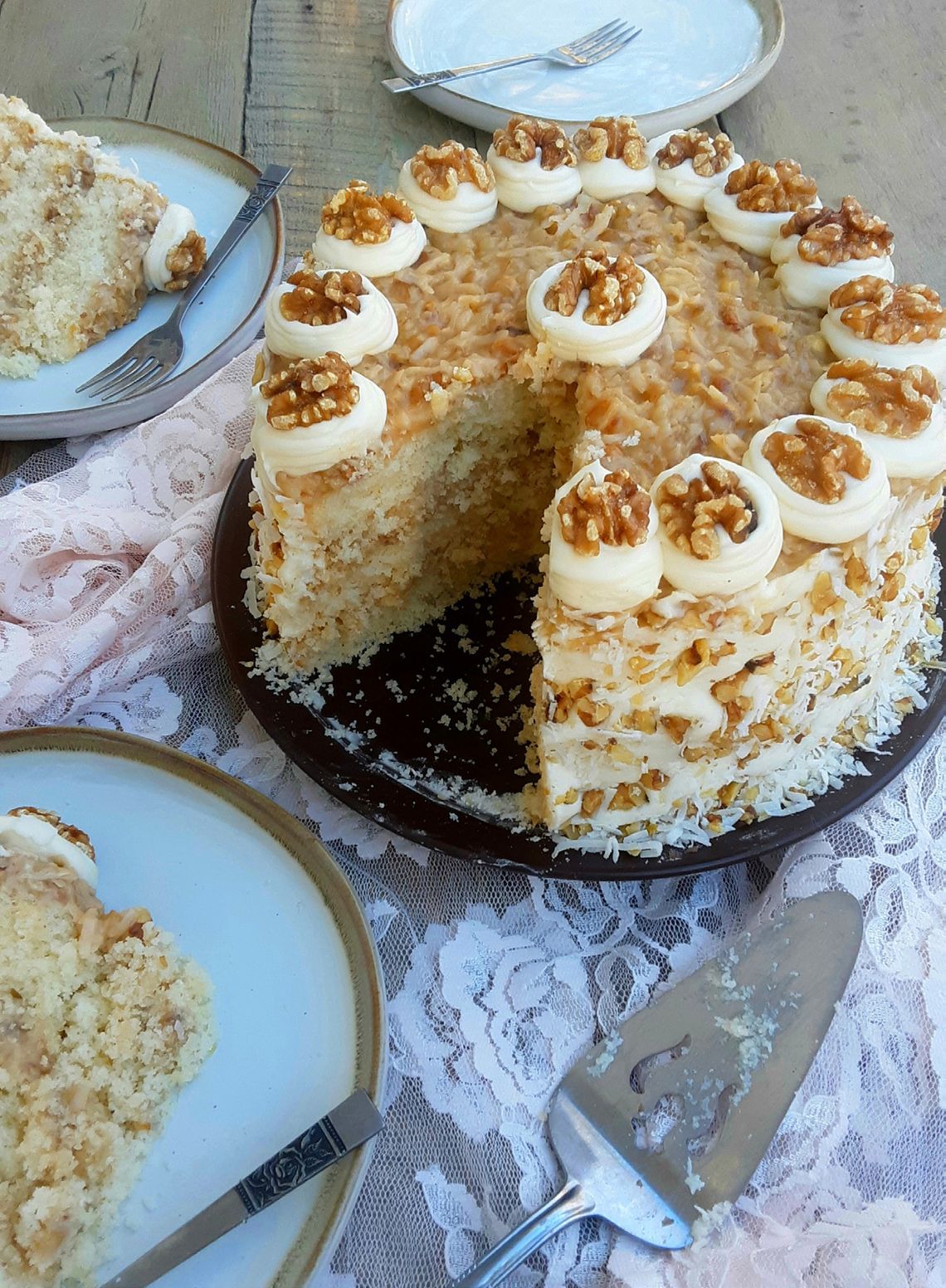 End of the Road Recipes: German Vanilla Cake