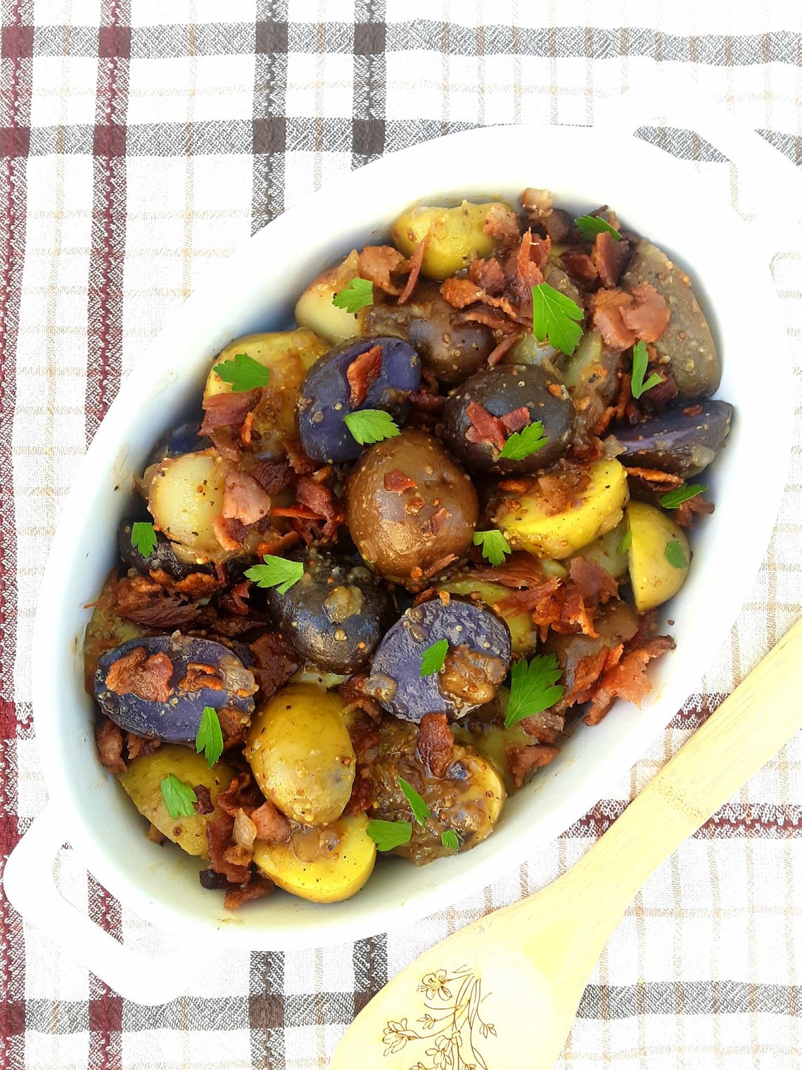 End of the Road Recipes: German Warm Potato Salad