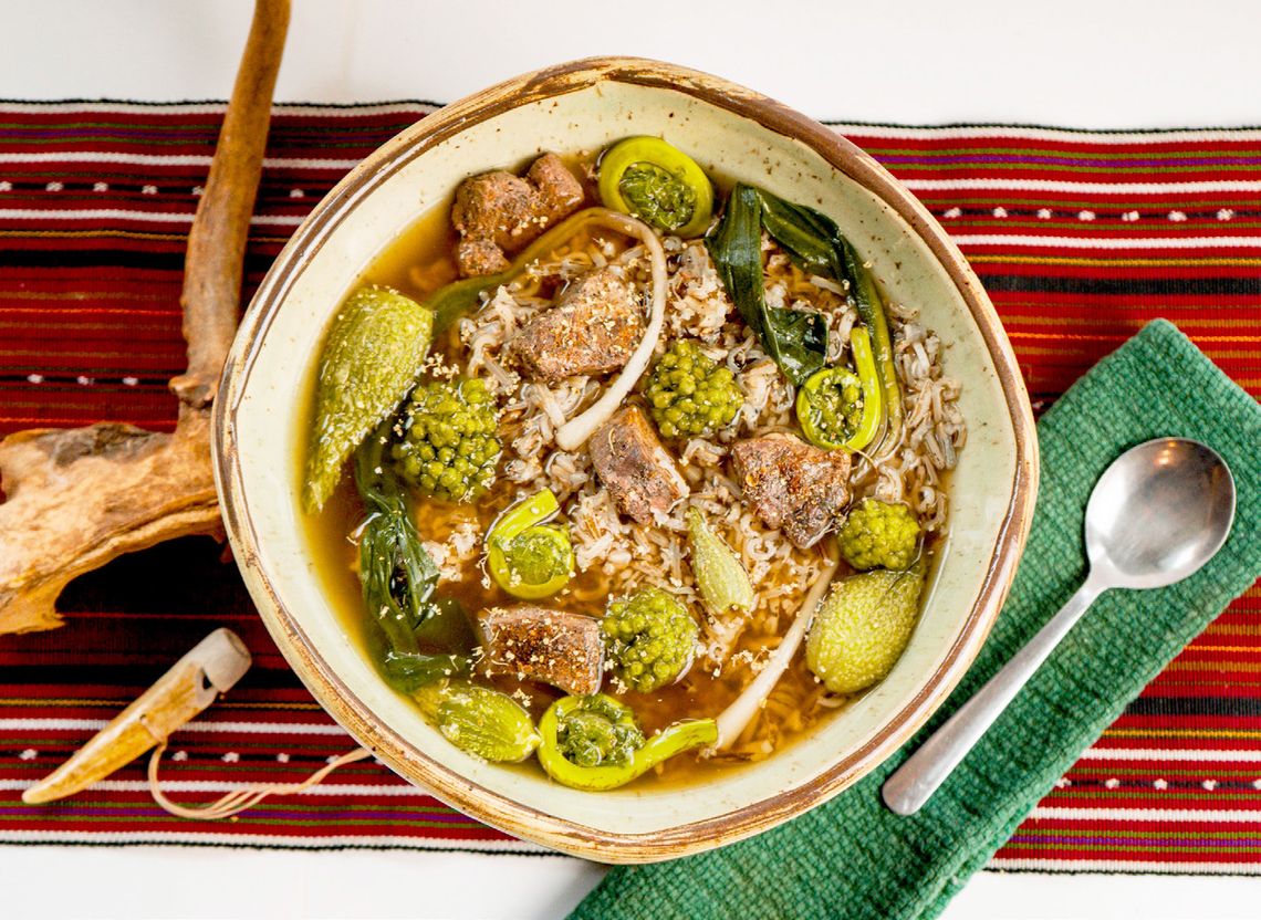 End of the Road Recipes: Venison Milkweed Soup