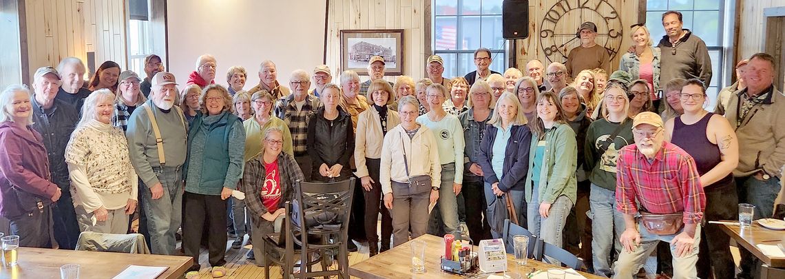 Fans gathered for the May event of History Happy Hour