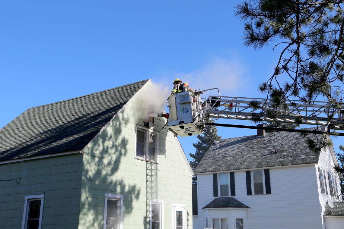 House fire on Harvey Street