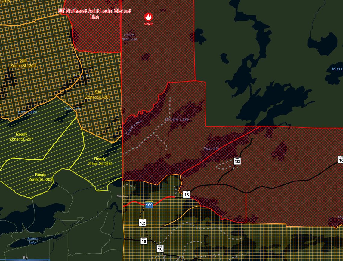 Lake County announces new GO evacuation for North Fall Lake, Cedar Lake and Browns Lake Lake County announces new GO evacuation for North Fall Lake, Cedar Lake and Browns Lake