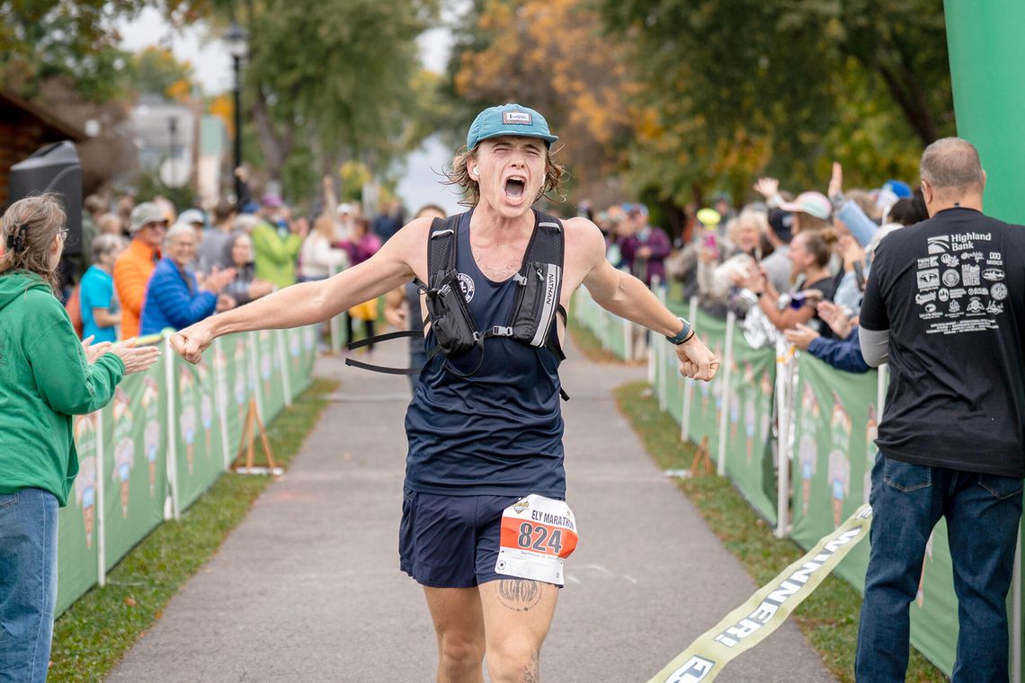Marathon draws crowd, sets records