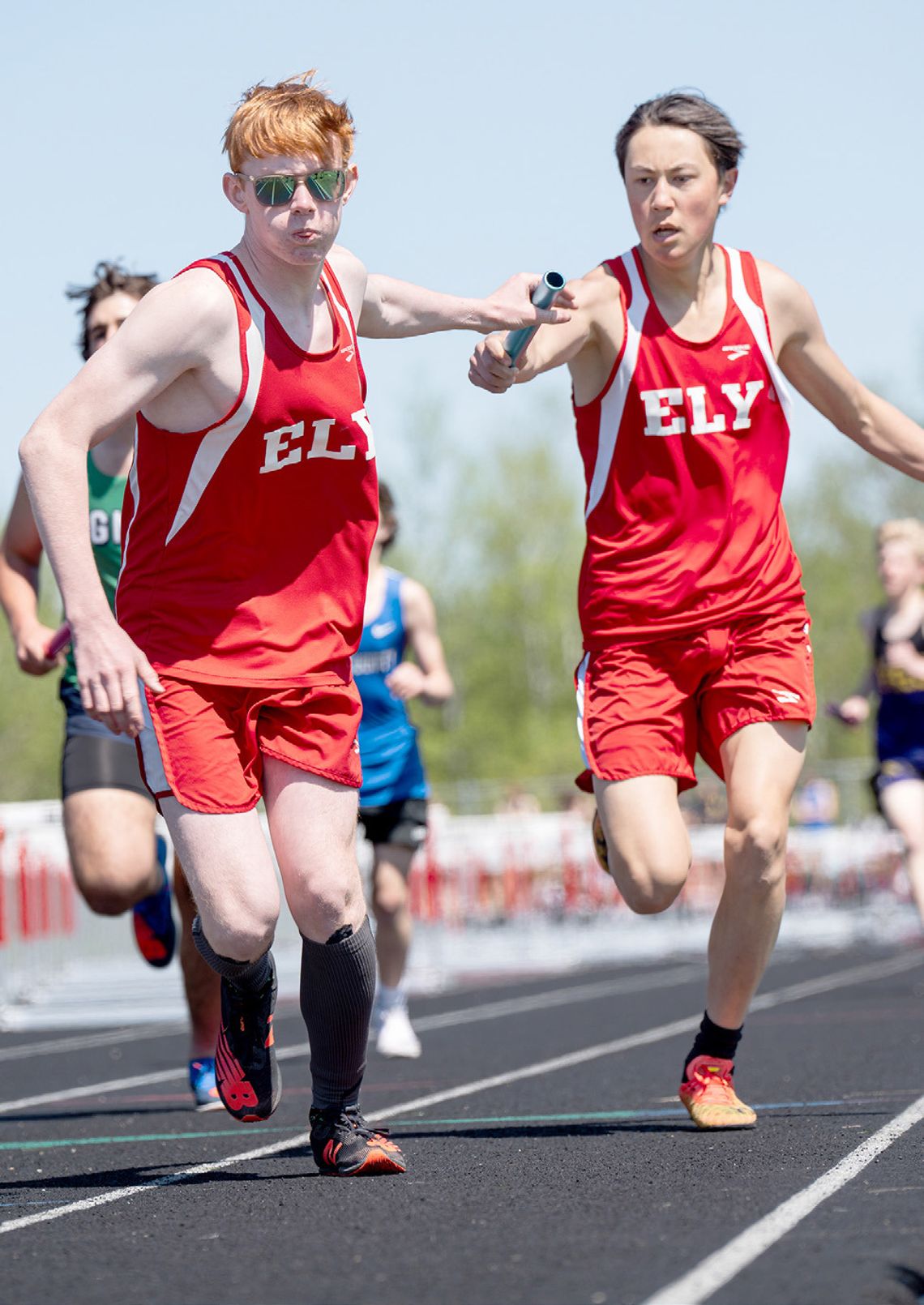 Relays shine for Ely boys