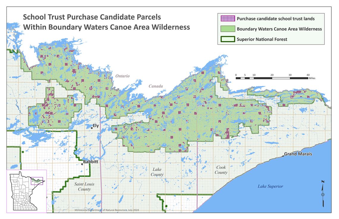 Rep. Skraba, members of Iron Range Delegation send letter to DNR opposing BWCAW land sale