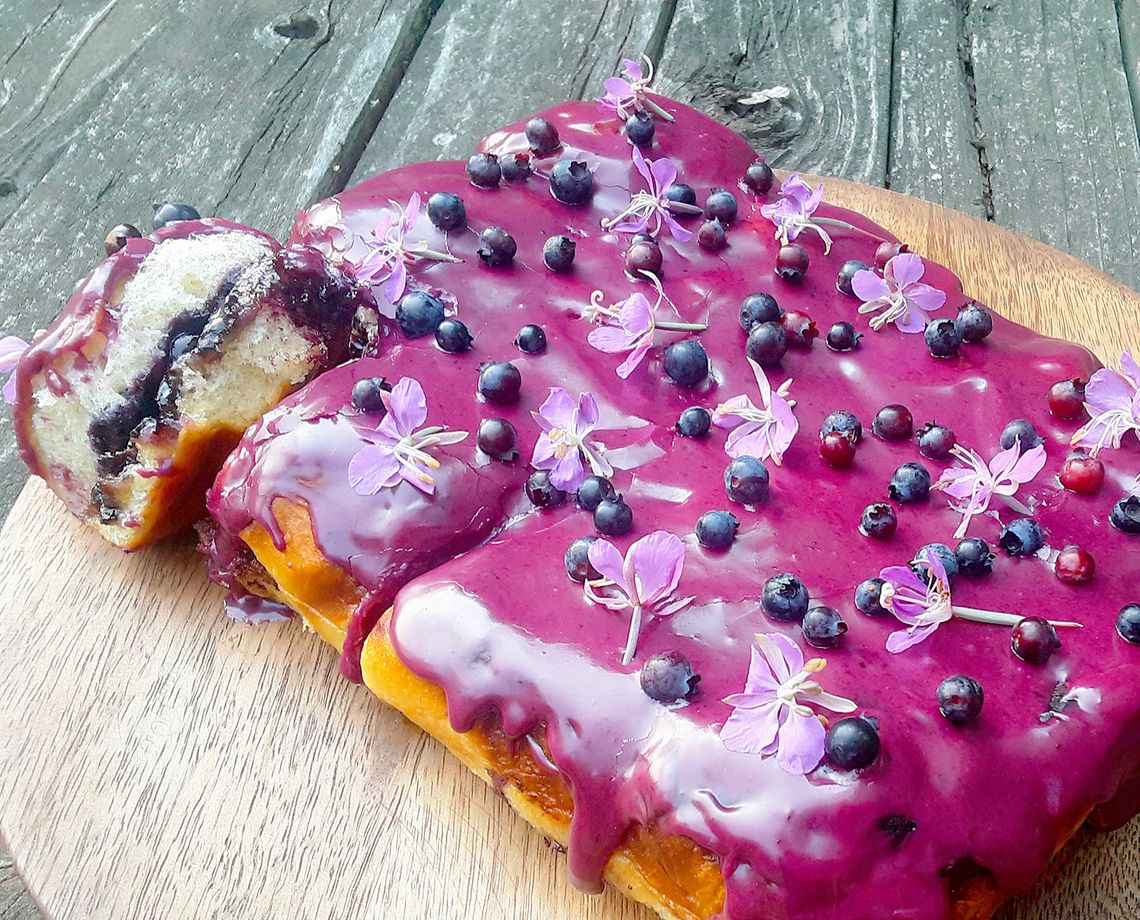 SISU BLUEBERRY SAUNA CINNAMON BUNS