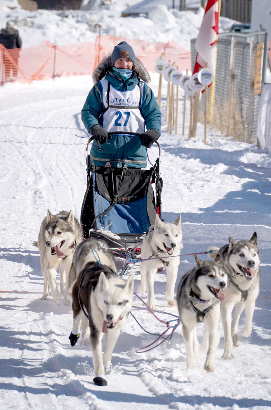 Snow clears way for WolfTrack