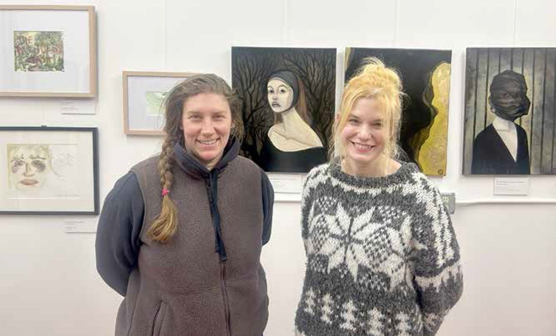 “Sometimes, really hard years make really good art;” art show opens in Ely