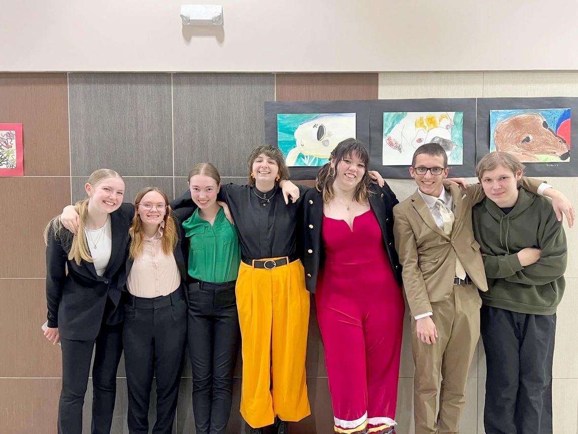 Speech team sends five to state