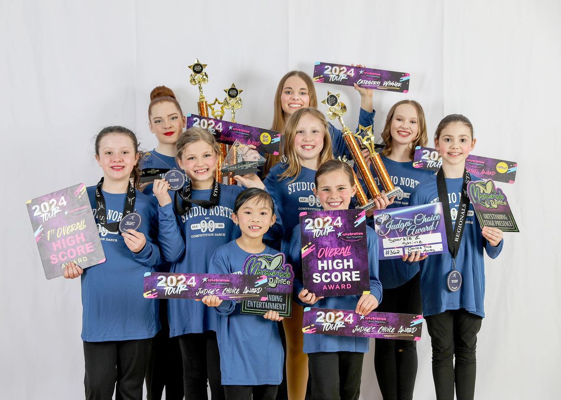 Studio North Dancers compete at fourth and final regional competition