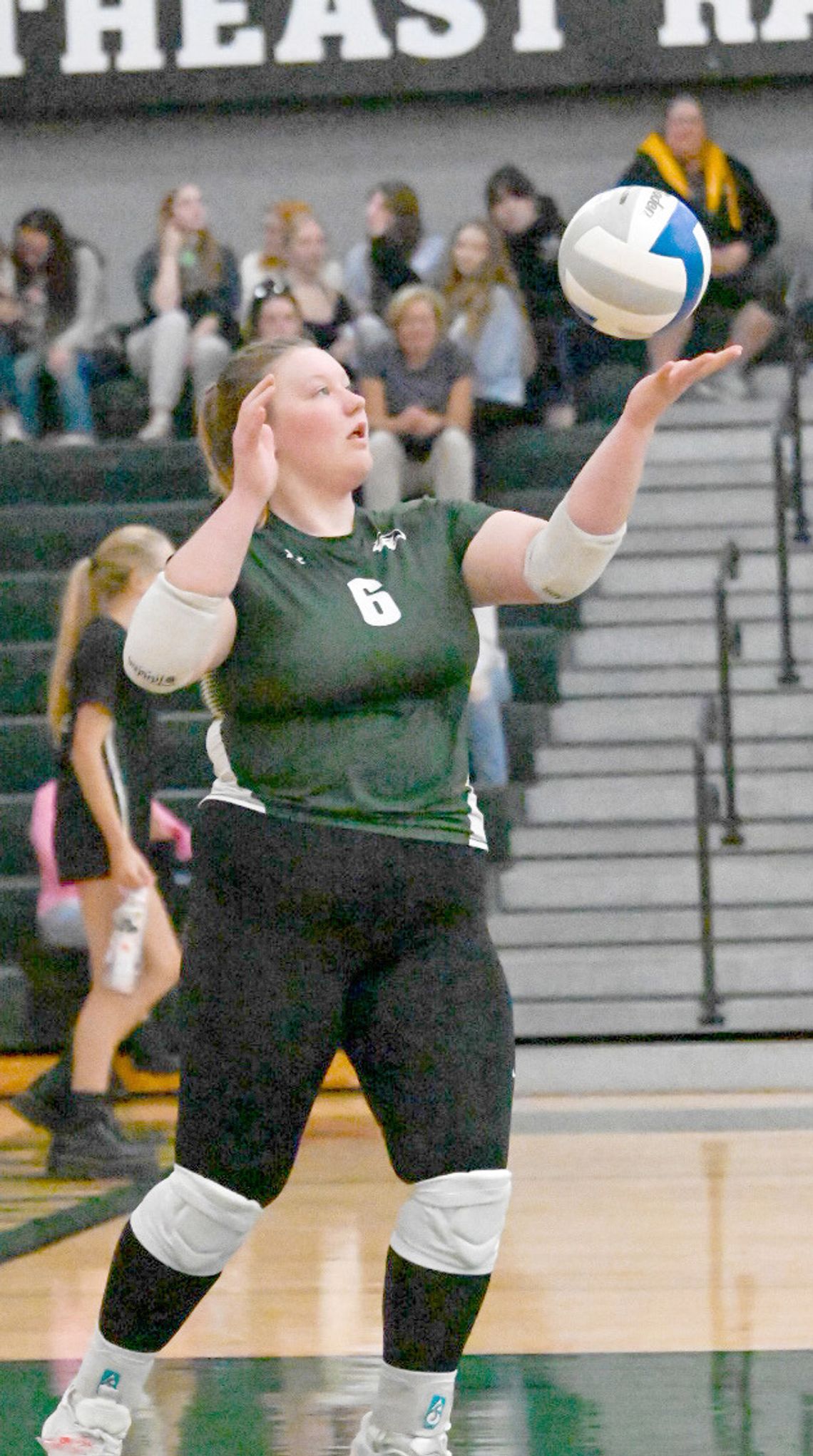 Volleyball team gaining experience