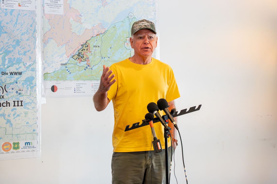 Walz takes executive action to ban nonferrous mining in Boundary Waters watershed