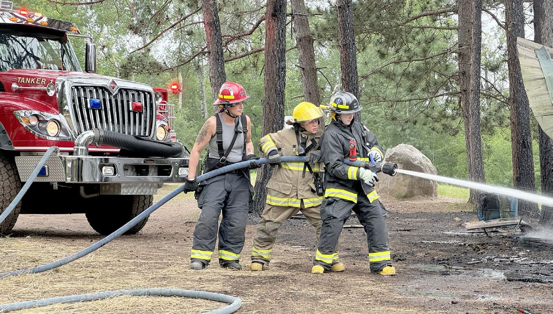 YMCA building burns