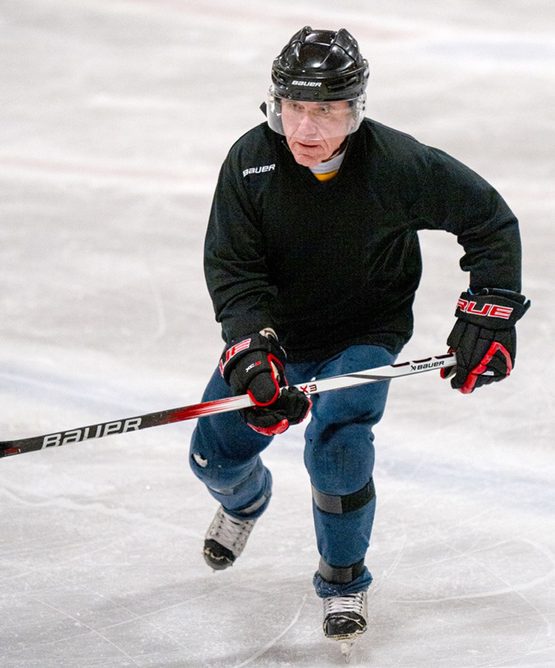 “You start playing hockey and that will help you make it to 80!” Mannausau skating in Babbitt tournament “You start playing hockey and that will help you make it to 80!” Mannausau skating in Babbitt tournament